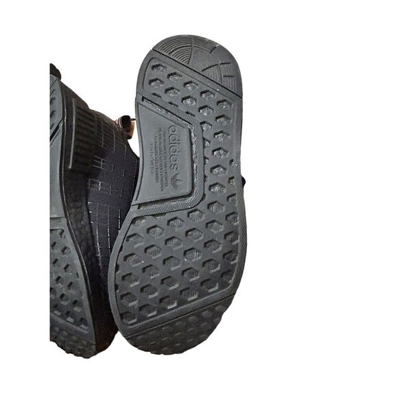 Adidas NMD R1 Web Boost Men's Originals  Sneakers Triple Black Shoes Size 7.5 - Picture 14 of 16